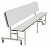 Mobile Convertible Mobile Folding Bench Unit - Age range 11+, White Learning SPACE