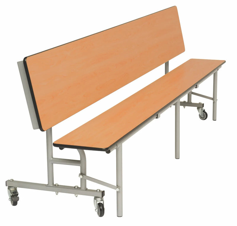 Mobile Convertible Mobile Folding Bench Unit - Age range 5-11, Beech Learning SPACE