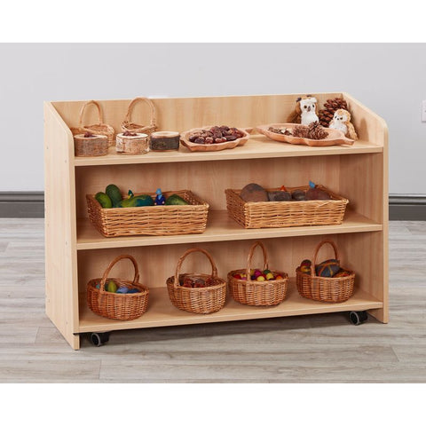 Mobile Shire Shelf Unit-Cosy Direct, Shelves, Storage, Trolleys, Wellbeing Furniture-54113-Learning SPACE