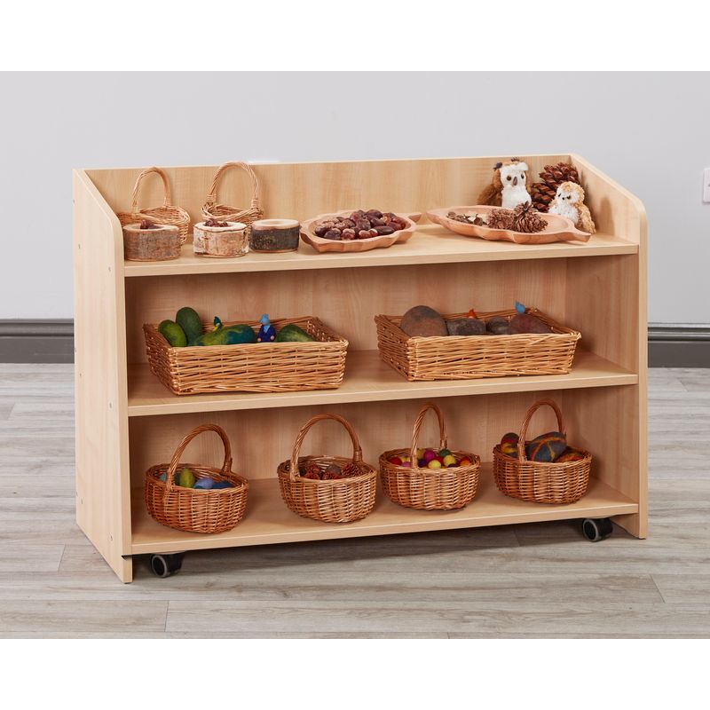 Mobile Shire Shelf Unit-Cosy Direct,Shelves,Storage,Trolleys,Wellbeing Furniture-Learning SPACE
