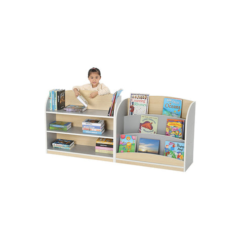 Modern Thrifty Book Display-Bookcases, Classroom Displays, Shelves, Wellbeing Furniture-Learning SPACE