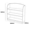 Modern Thrifty Bookcase-Bookcases,Classroom Displays,Dropship,Shelves,Thrifty,Wellbeing Furniture-Learning SPACE