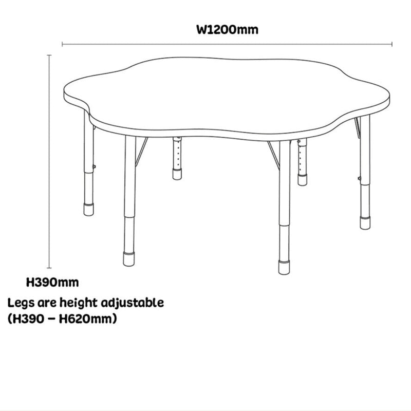 Modern Thrifty Flower Table, Learning SPACE