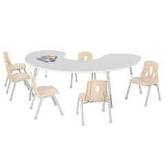 Modern Thrifty Group Table-Classroom Table,Dropship,Furniture,Height Adjustable,Horseshoe,Profile Education,Table,Thrifty,Wellbeing Furniture-Learning SPACE