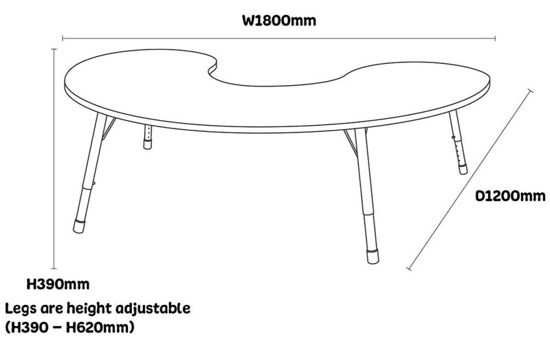 Modern Thrifty Group Table, Learning SPACE