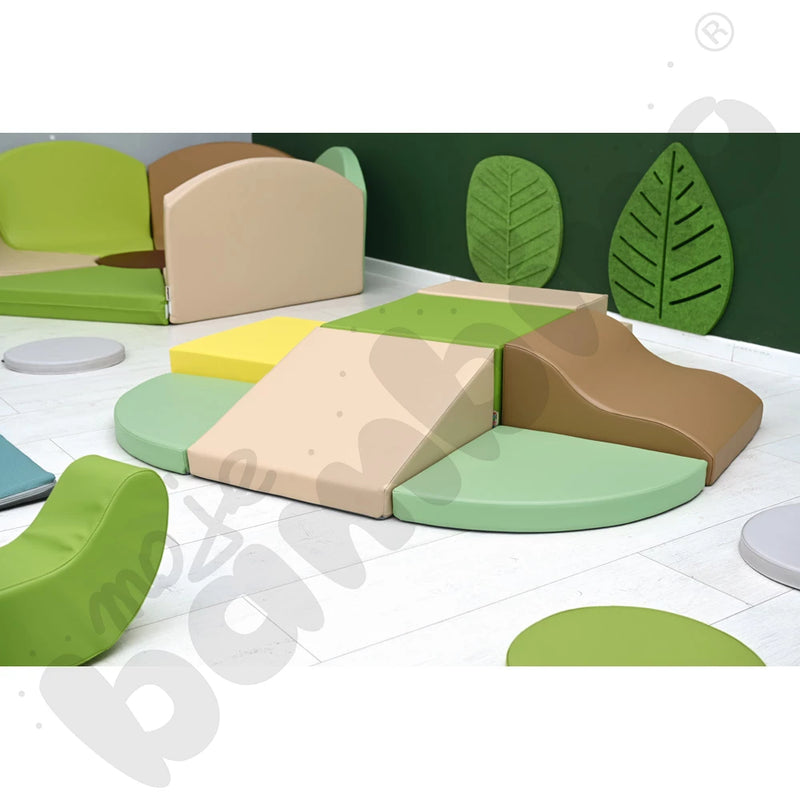 Moje Bambino Nature Island – 7-Piece Soft Play Set