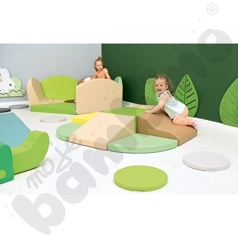 Moje Bambino Nature Island – 7-Piece Soft Play Set