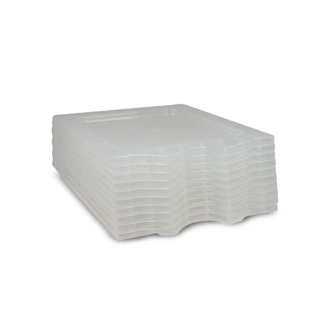 Monarch Tray Lid™ – Classic Translucent Lid for All Monarch Trays, Pack of 10 Learning SPACE