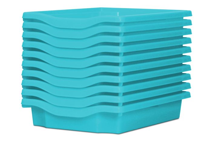 Monarch Trays Multi Packs, Single (10Pack) Light Blue Learning SPACE