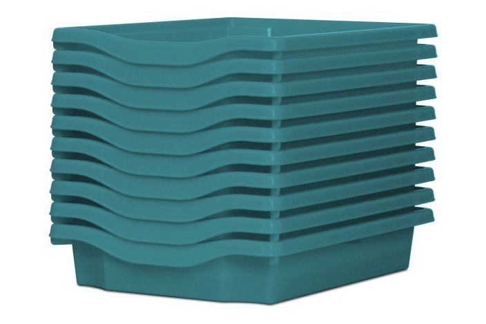 Monarch Trays Multi Packs, Single (10Pack) Metal Blue Learning SPACE