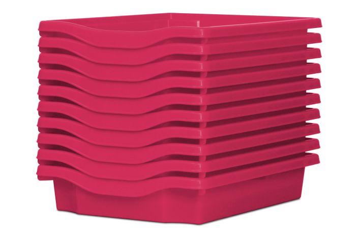Monarch Trays Multi Packs, Single (10Pack) Pink Learning SPACE