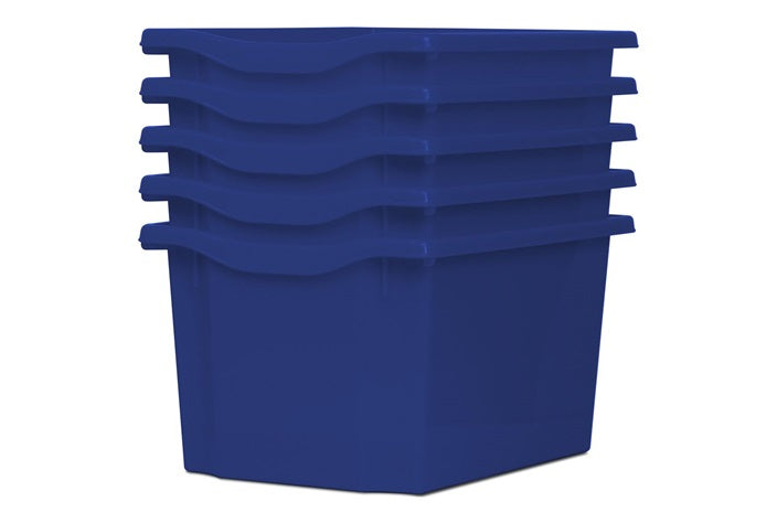 Monarch Trays Multi Packs, Triple (5 Pack) Blue Learning SPACE
