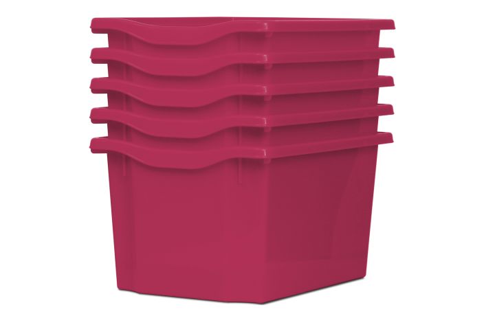 Monarch Trays Multi Packs, Triple (5 Pack) Pink Learning SPACE