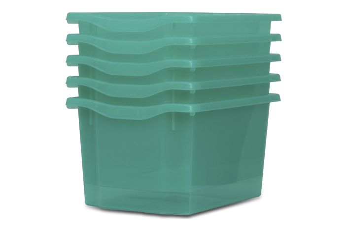 Monarch Trays Multi Packs, Triple (5 Pack) Aqua Tint Learning SPACE