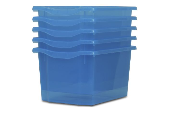 Monarch Trays Multi Packs, Triple (5 Pack) Blue Tint Learning SPACE