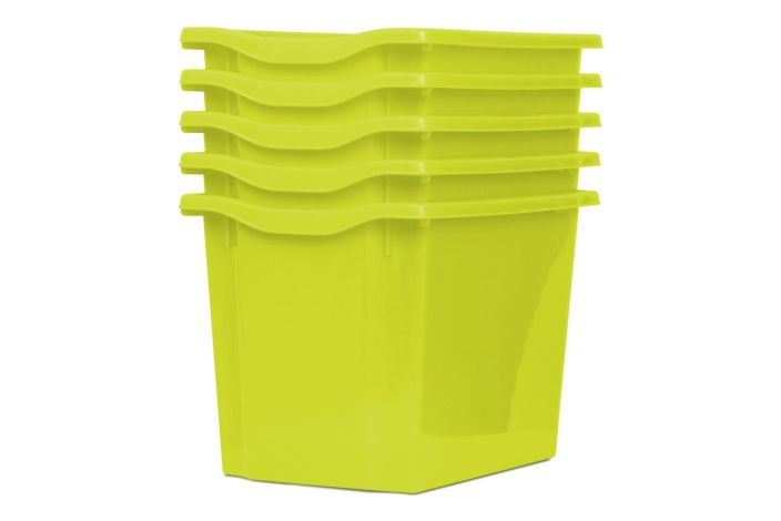 Monarch Trays Multi Packs, Quad (5 Pack) Lime Learning SPACE