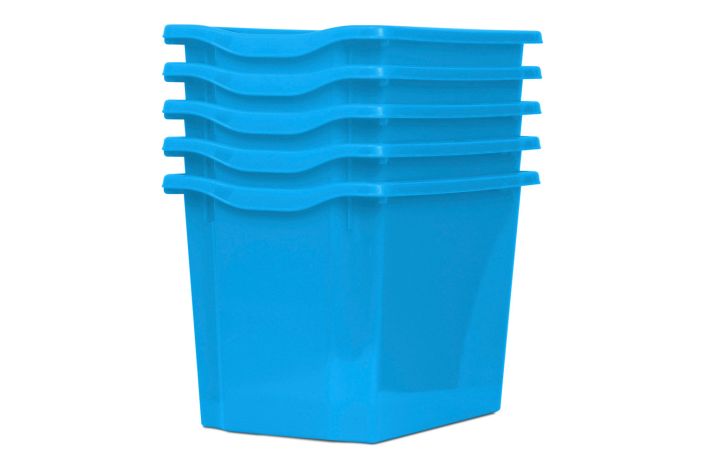 Monarch Trays Multi Packs, Quad (5 Pack) Cyan Learning SPACE