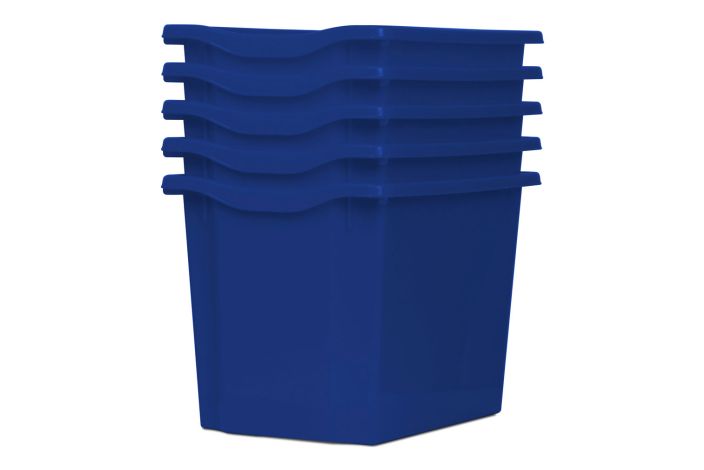 Monarch Trays Multi Packs, Quad (5 Pack) Blue Learning SPACE