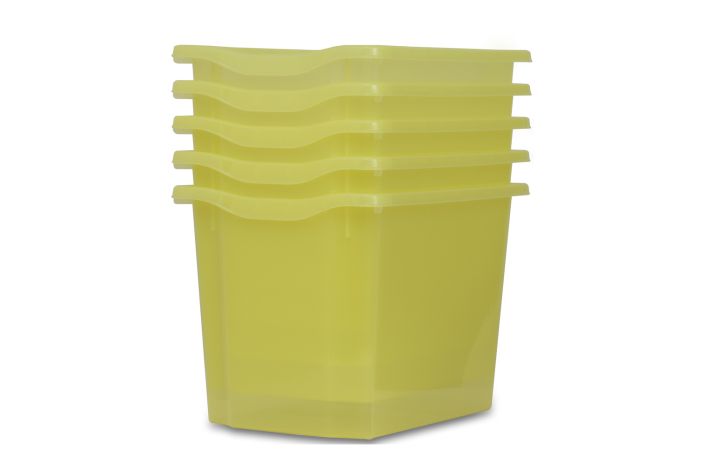 Monarch Trays Multi Packs, Quad (5 Pack) Citron Tint Learning SPACE