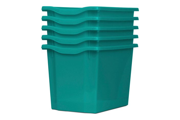 Monarch Trays Multi Packs, Quad (5 Pack) Aqua Tint Learning SPACE