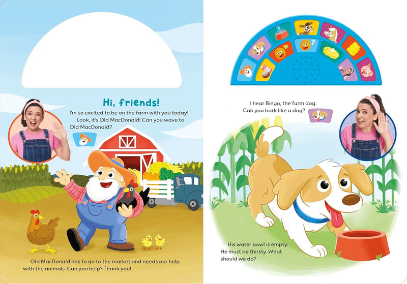 Ms Rachel: A Day on the Farm – Interactive Sound Book, Learning SPACE