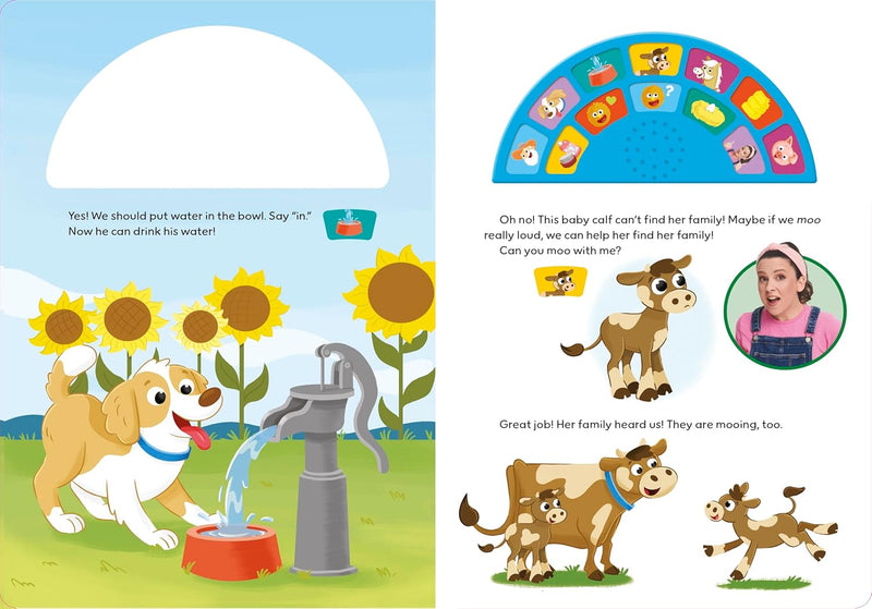 Ms Rachel: A Day on the Farm – Interactive Sound Book, Learning SPACE
