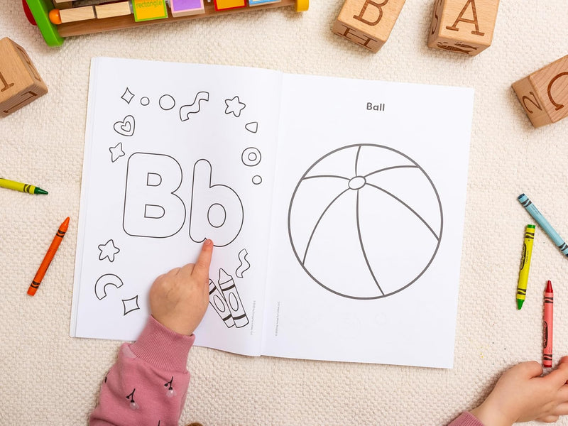 Ms Rachel: My First Colouring Book, Learning SPACE