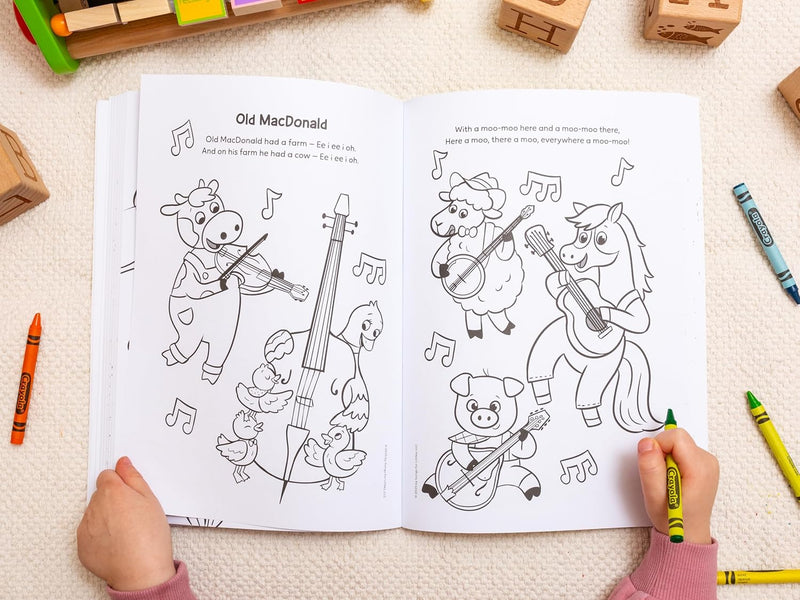 Ms Rachel: My First Colouring Book, Learning SPACE