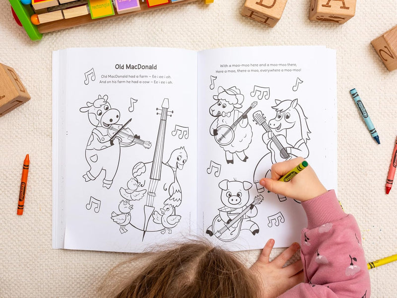 Ms Rachel: My First Colouring Book, Learning SPACE