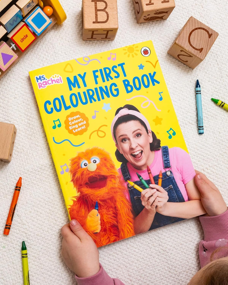 Ms Rachel: My First Colouring Book, Learning SPACE