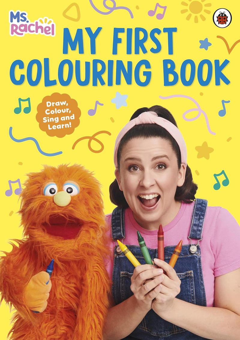 Ms Rachel: My First Colouring Book, Learning SPACE
