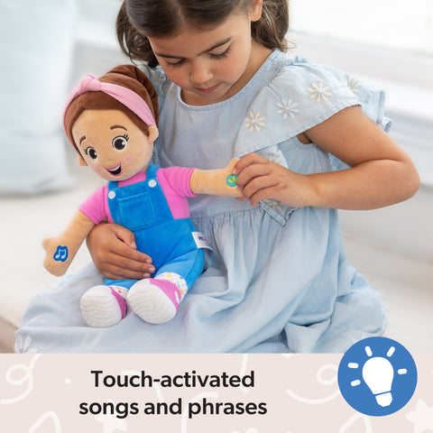 Ms. Rachel Speak & Sing Doll-Baby Musical Toys,Games & Toys,Ms. Rachel,Music,Nursery-Learning SPACE