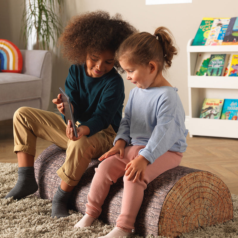 Multi-Person Foam Log Bean Bag Seat, Learning SPACE