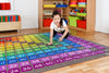 Multiplication Grid 2x2m Carpet-Educational Carpet, Kit For Kids, Mats & Rugs, Multi-Colour, Multiplication & Division, Rugs, Square, Wellbeing Furniture-Learning SPACE