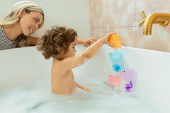 Munchkin Bath Toy Cups Water Falls 4Pk-Baby Bath. Water & Sand Toys,Gifts For 1 Year Olds,Gifts For 2-3 Years Old,Gifts For 6-12 Months Old,Munchkin,Role Play,Water & Sand Toys-Learning SPACE