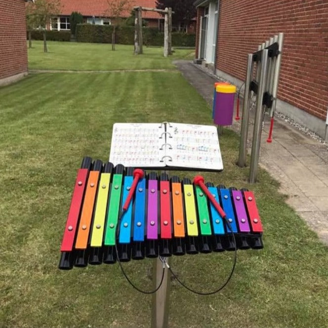 Music Book (Four Music Sheets/8 Songs) - Sensory Garden, Learning SPACE