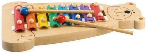 Musical Bear Xylophone-AllSensory,Baby Musical Toys,Baby Sensory Toys,Baby Wooden Toys,Calming & Anxiety,Early Years Musical Toys,Music,SCOTEXCEL,Sensory Seeking,Sound Equipment,Stock,Strength & Co-Ordination,Tidlo Toys-Learning SPACE