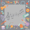 Musical Instrument 2x2m Carpet, Learning SPACE