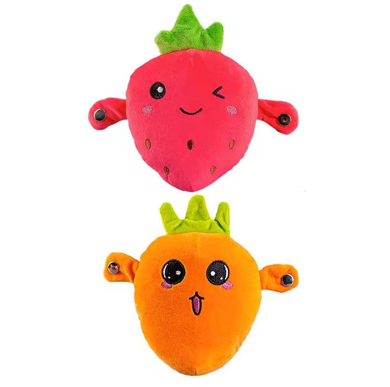 Musical Plush Toy - Strawberry or Carrot, Learning SPACE