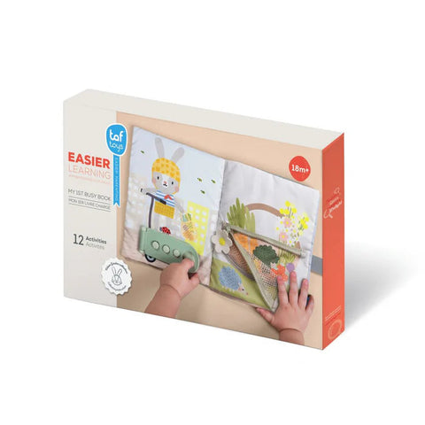 My 1st Busy Book - Interactive Toddler Activities-Baby Books & Posters,Halilit Toys,Tactile Toys & Books-Learning SPACE