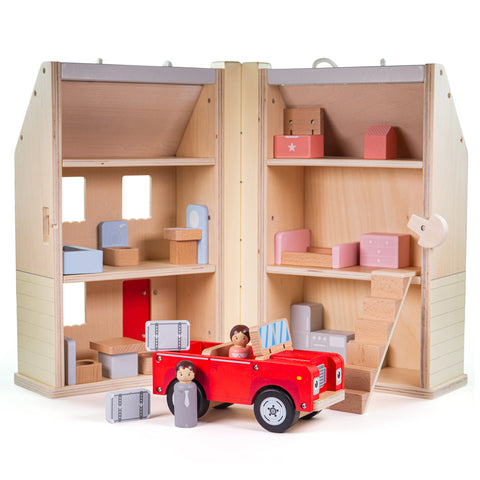 My First Doll House-Bigjigs Toys,Dolls & Doll Houses,Dropship,Games & Toys,SCOTEXCEL-Learning SPACE