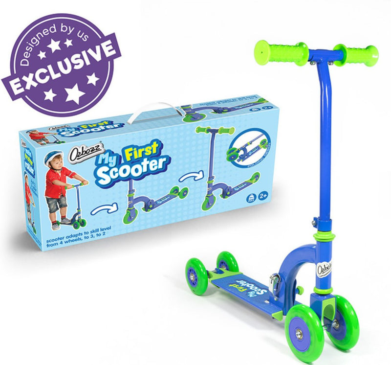 My First Folding Scooter Blue, Learning SPACE