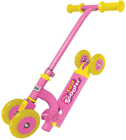 My First Folding Scooter Pink-Calmer Classrooms,Early Years. Ride On's. Bikes. Trikes,Exercise,Ozbozz,Ride & Scoot,Ride On's. Bikes & Trikes,Scooters,Stock,Tobar Toys-Learning SPACE