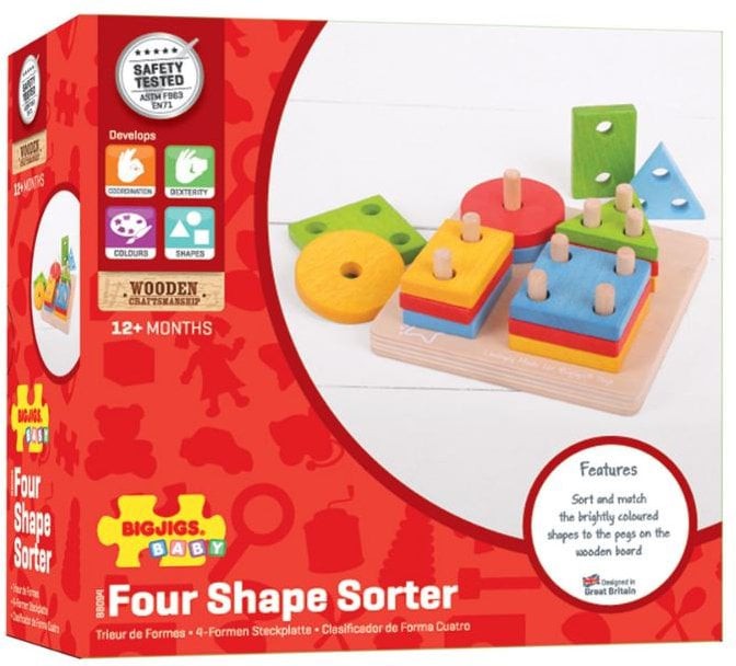 My First Four Shape Sorter, Learning SPACE