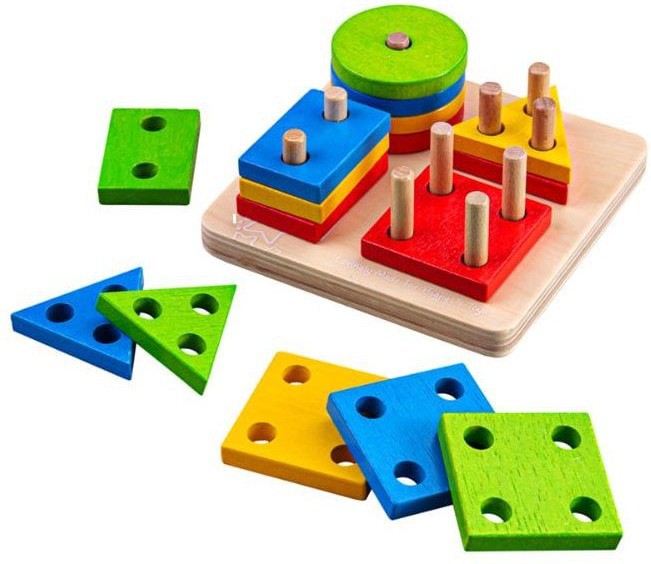 My First Four Shape Sorter, Learning SPACE