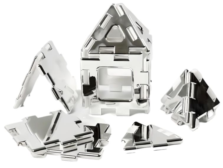 My First Polydron Mirrored Set-Dropship,Engineering & Construction,Fine Motor Skills,Polydron,Sensory Mirrors-Learning SPACE