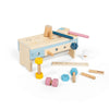 My First Workbench Wooden-Bigjigs Toys,Engineering & Construction,Gifts For 2-3 Years Old,Role Play,S.T.E.M,Technology & Design,Wooden Toys-Learning SPACE