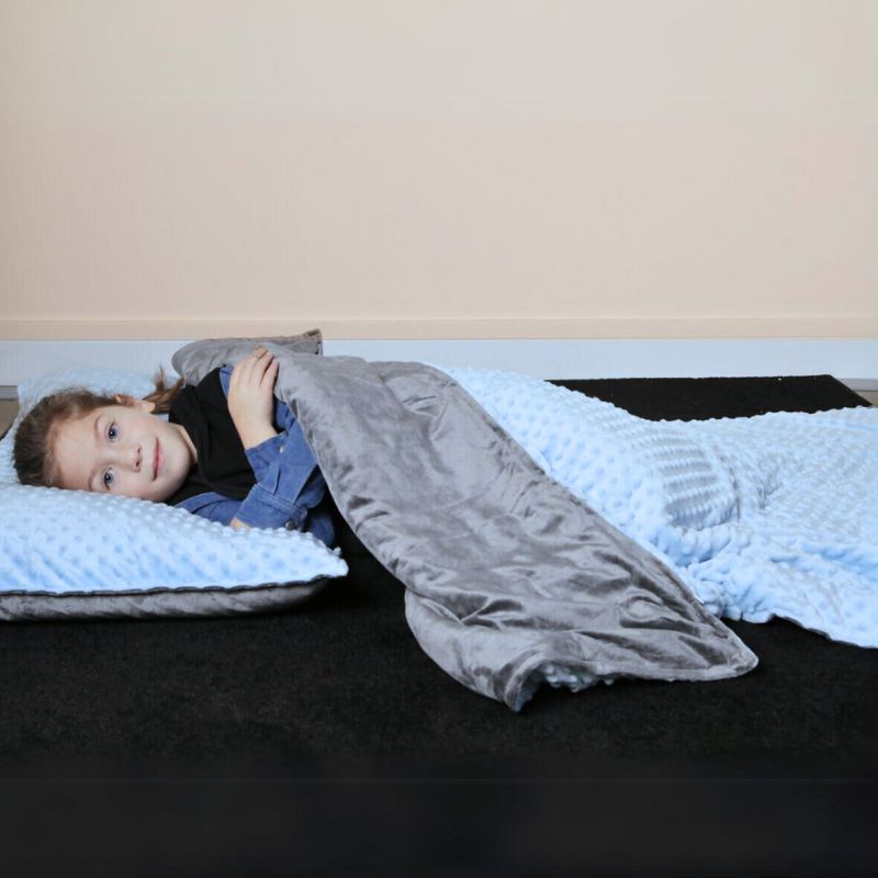 MySpace 3kg Weighted Blanket & Pillow Case Small (90 x 100), Learning SPACE