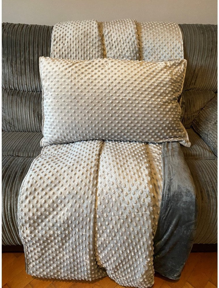 MySpace 4kg Weighted Blanket & Pillow Case Medium (100 x 150), Learning SPACE