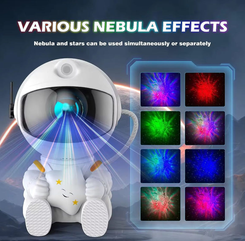 MySpace Astronaut Starry Sky Projector Light, Learning SPACE